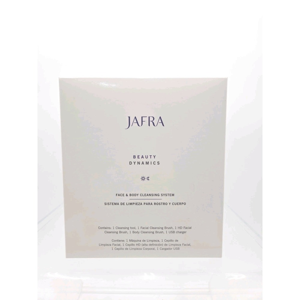 NIB Jafra Beauty Dynamics Face & Body Cleansing System w/ Brushes USB Charger